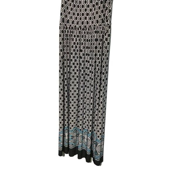 Mitano Women's Sleeveless Geometric Maxi Dress - Medium - Picture 3 of 11